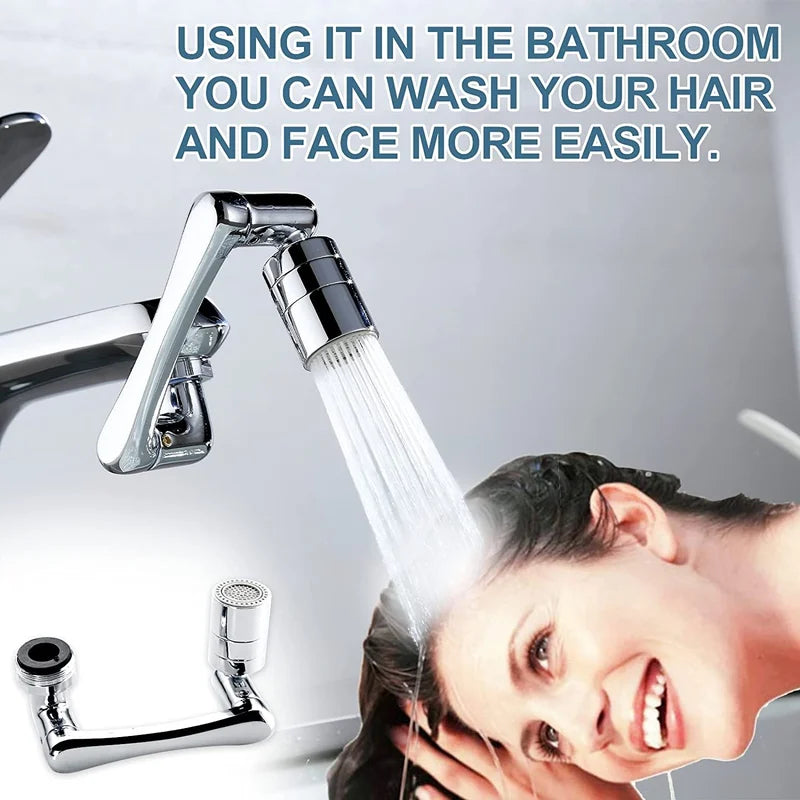 BowLift | Universal 1080° Swiveling Robot Arm Swivel Extension Faucet Aerator