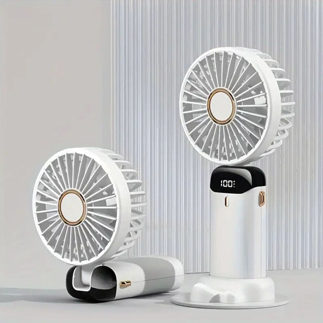 Breezia – Foldable Digital Handheld Fan