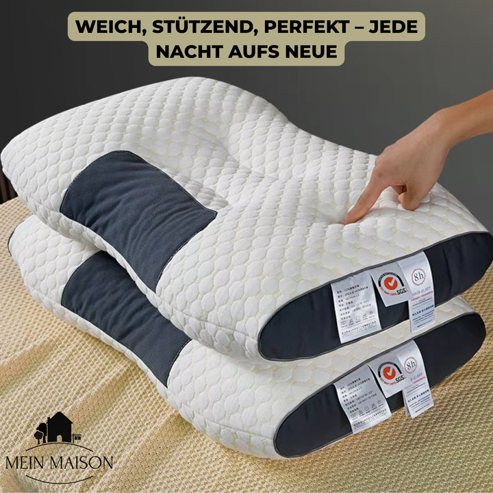 BowLift | Ergonomic Neck Pillow Memory Foam Breathable Contour