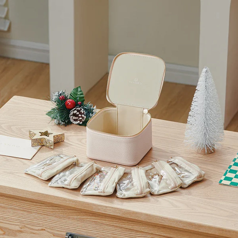 Leather jewelry box for travel | Bowlift