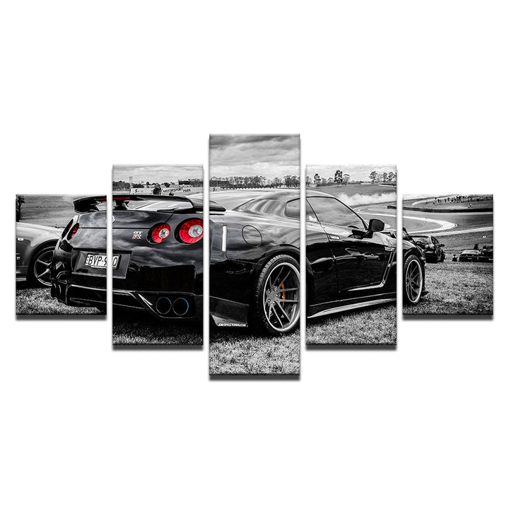 Luxury Car 5 Piece - Canvas Wall Art Painting | Bowlift