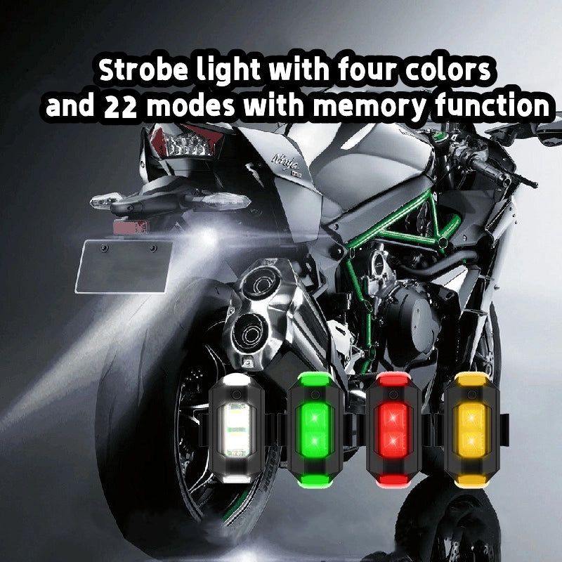 BowLift | 4 Colors LED Airplane Strobe Lights & USB Charging