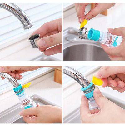 360 Rotary Kitchen Shower Faucet Bowlift