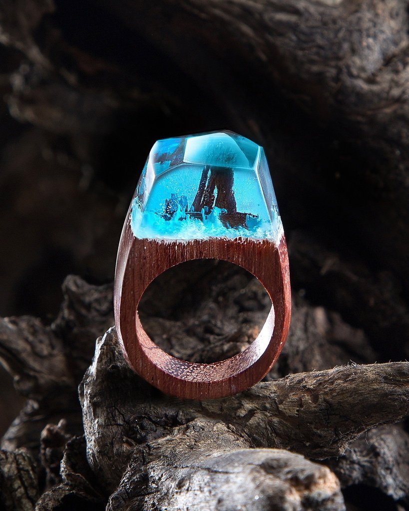 Quanta - Magic Forest Resin Ring | Bowlift
