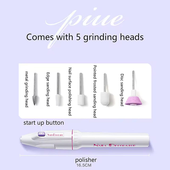 NailPro Electric Nail File Set 2-Pack | Bowlift