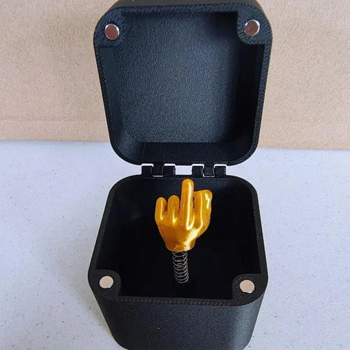 BowLift | Middle finger in a box