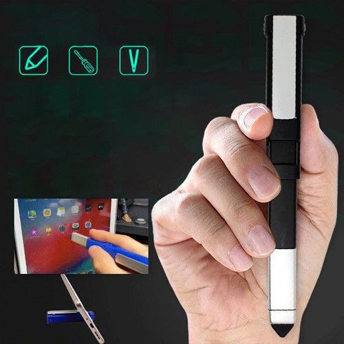 BowLift | Pencil-shaped phone holder with screwdriver sets