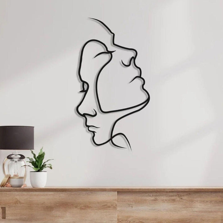 Minimalist Wall Décor with Abstract Expression of Love Bowlift