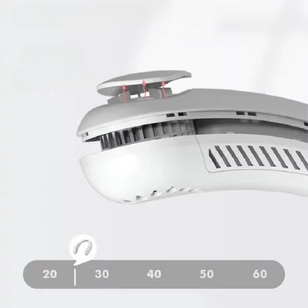 Portable Neck Fan - Hands-Free Cooling Fan for Personal Comfort | Bowlift