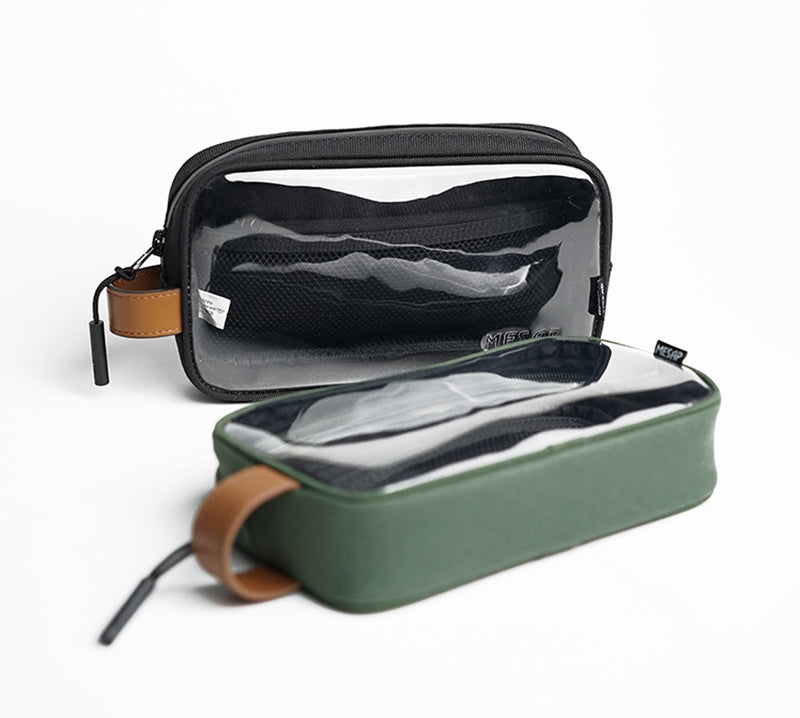BowLift | Waterproof Portable Travel Bag, with Multiple Compartments and Large Capacity, for Cosmetics, Makeup Brushes, Toiletry, Jewelry & Digital Accessories
