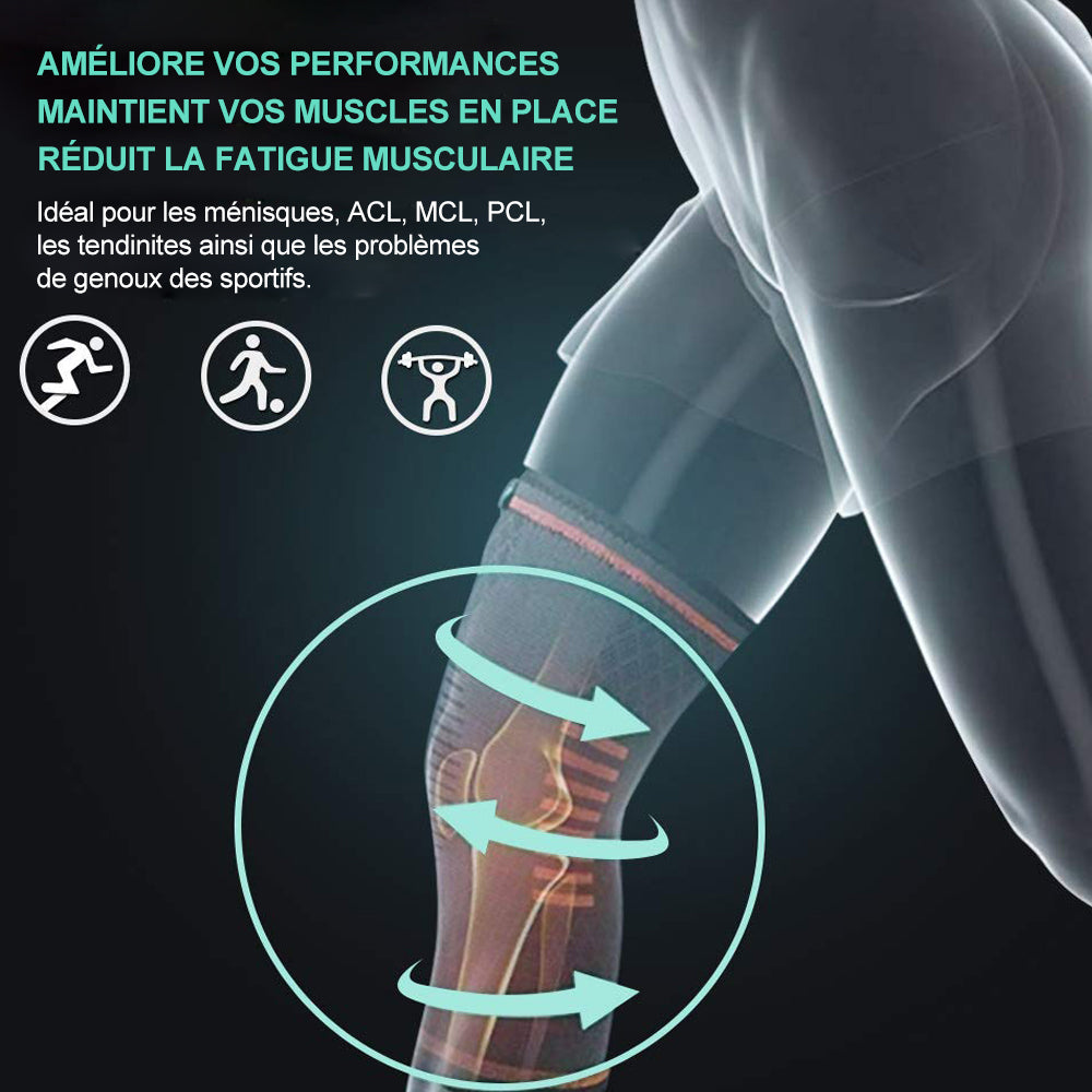 Elastic Knee Brace with Compression Effect | Bowlift