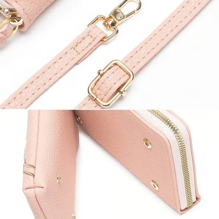 BowLift | Embroidered women's crossbody wallet