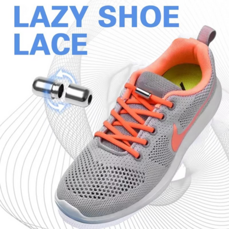 BowLift | Elastic No Tie Shoelaces with Metal Lock for All Ages