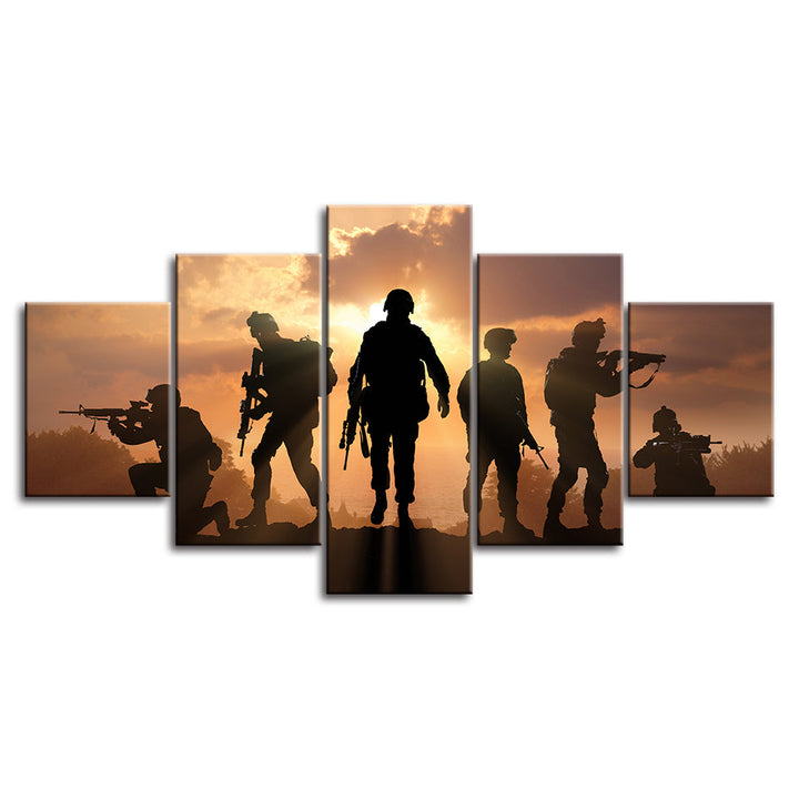 Our Heroes - Canvas Wall Art Painting | Bowlift