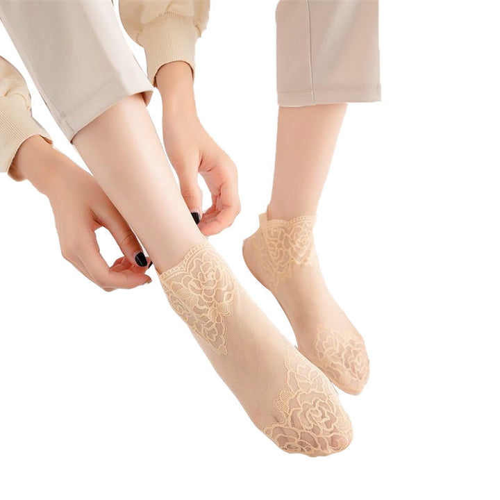 BowLift | Women's Fashion Lace Socks