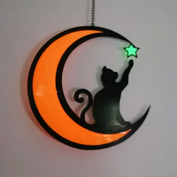 BowLift | Moon Black Cat Decorations