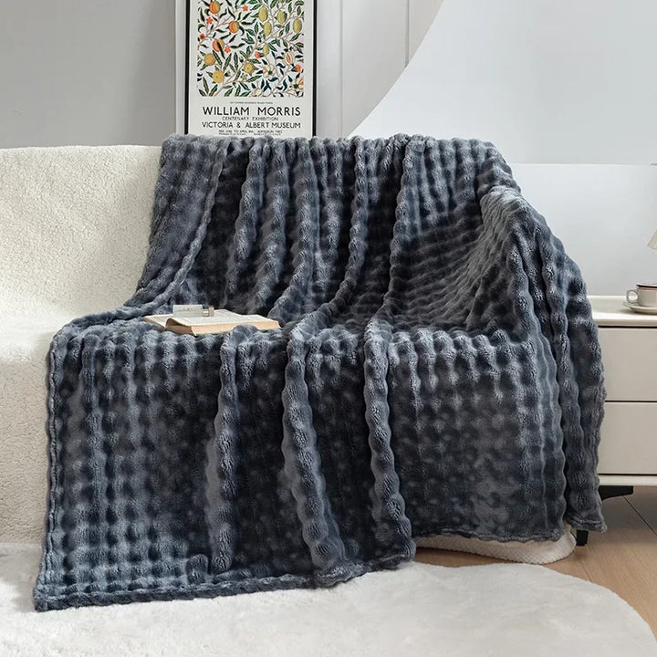 BowLift | Extra Soft Flannel Blanket - PlushBubble