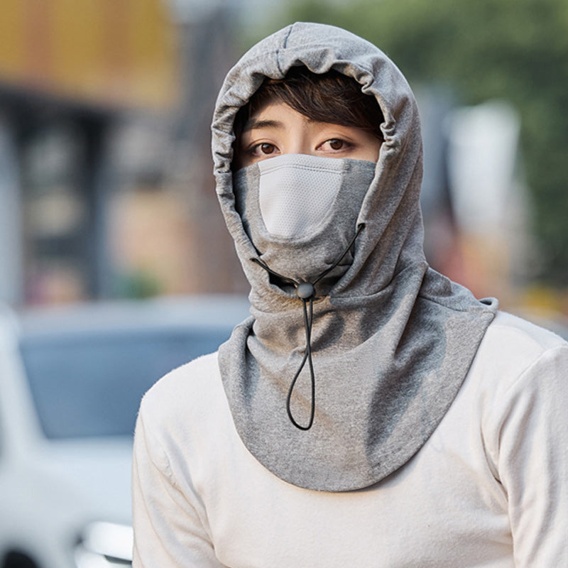 Hooded Face Mask with Neck Warmer for Cycling | Bowlift