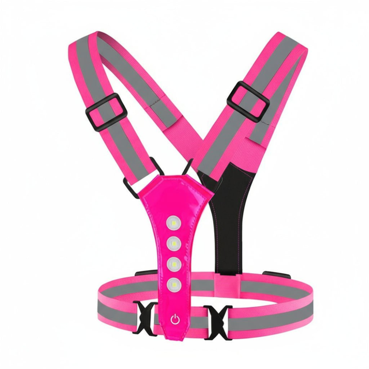 LED Safety Vest Pro – Reflective 360 Visible Vest | Bowlift