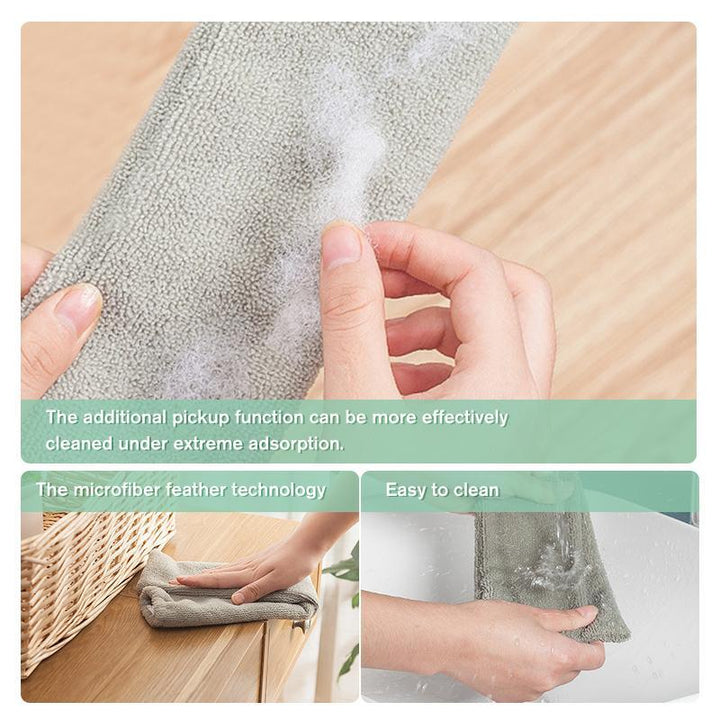 BowLift | Retractable Microfiber Dust Brush Gap Mop