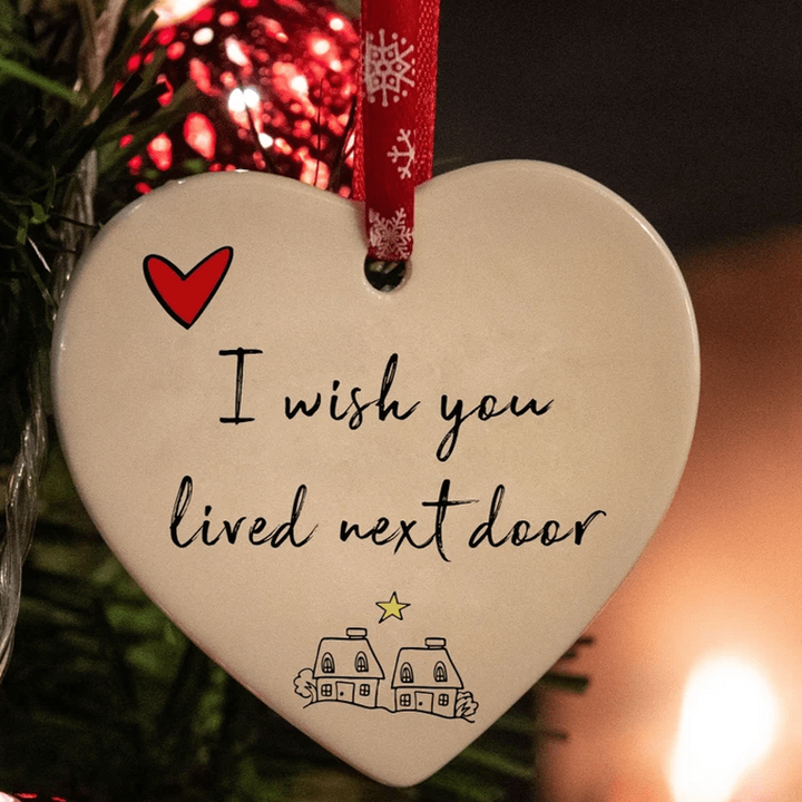 BowLift | Christmas Heart Hanging Ornament