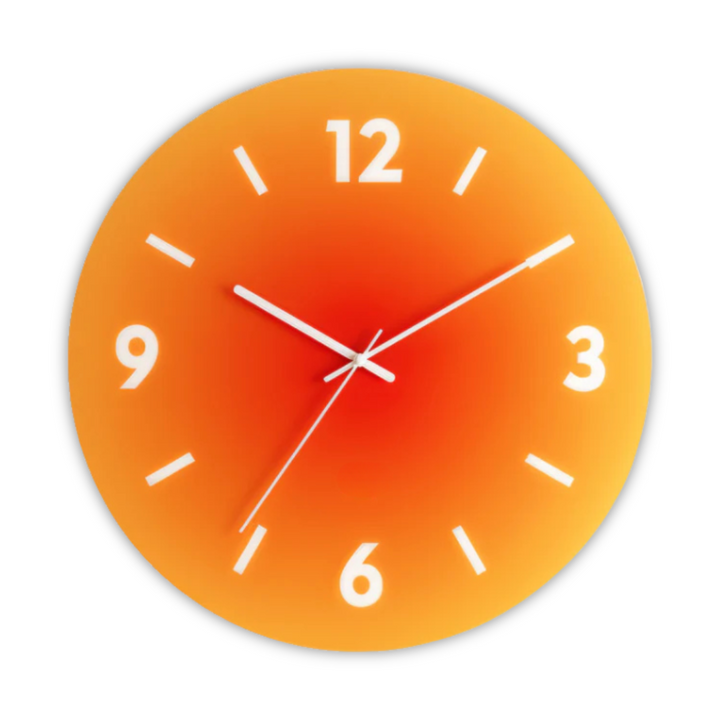 BowLift | Decorative Glass Clock for Modern Interiors