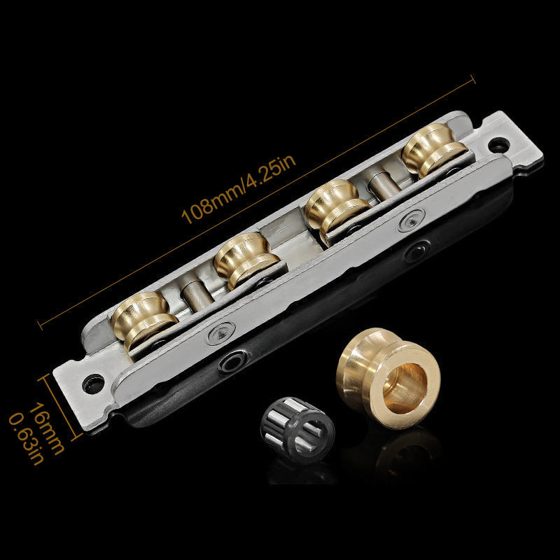 BowLift | Stainless Steel and Copper Pulley (2 pcs)