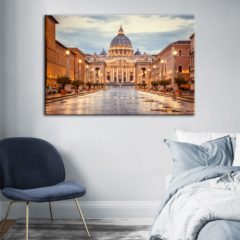 Fresh Palace - Canvas Wall Art Painting | Bowlift