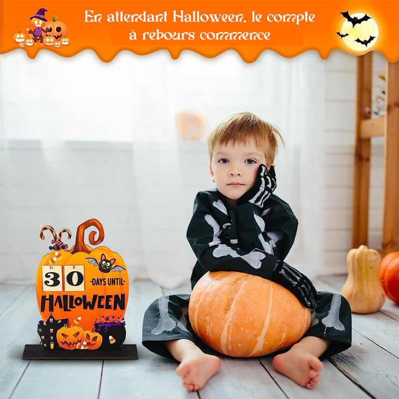 Wood Halloween Advent Calendar | Bowlift