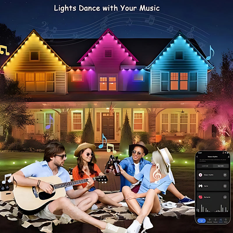 BowLift | Outdoor sound controlled atmosphere light
