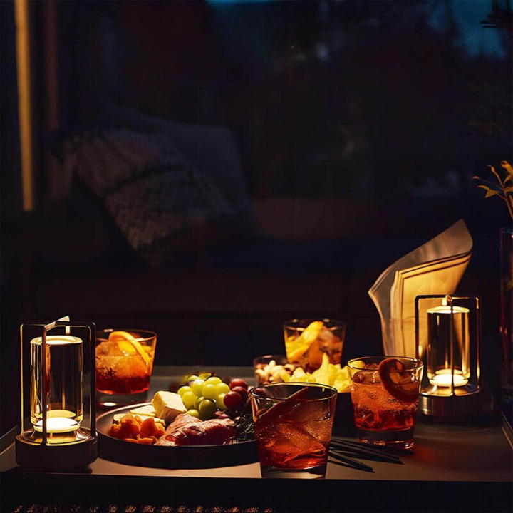 BowLift | Wireless Waterproof Table Lamp | Touch-Sensitive, Adjustable Brightness & Ideal for Home Decor