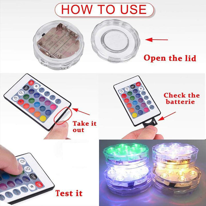 BowLift | Remote Control Waterproof Suction Cup LED Light