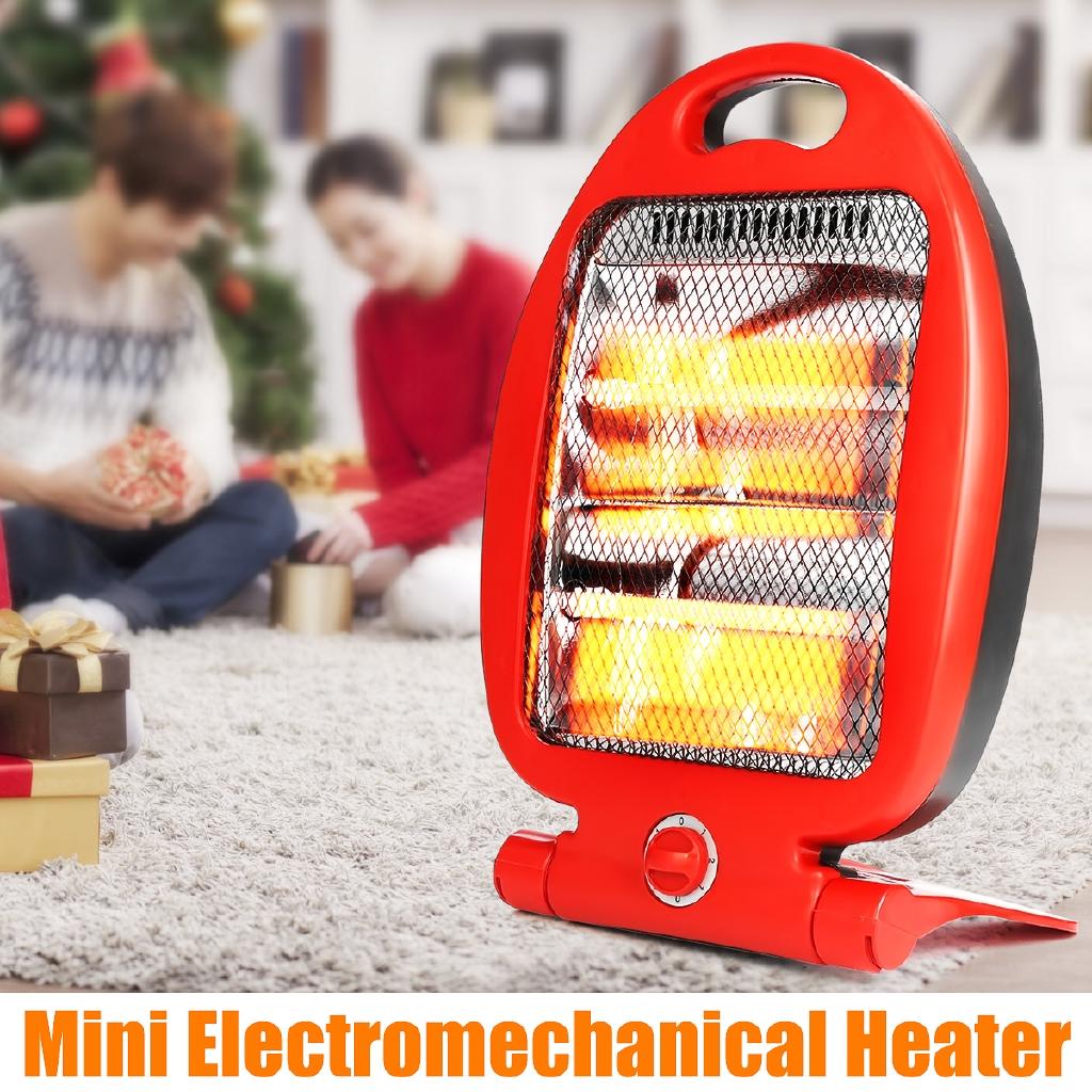 New 800W Adjustable Portable Electric Heaters Home Room Warmer Hot Winter Electromechanical Bowlift