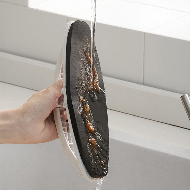 Foldable cooktop cleaner Bowlift