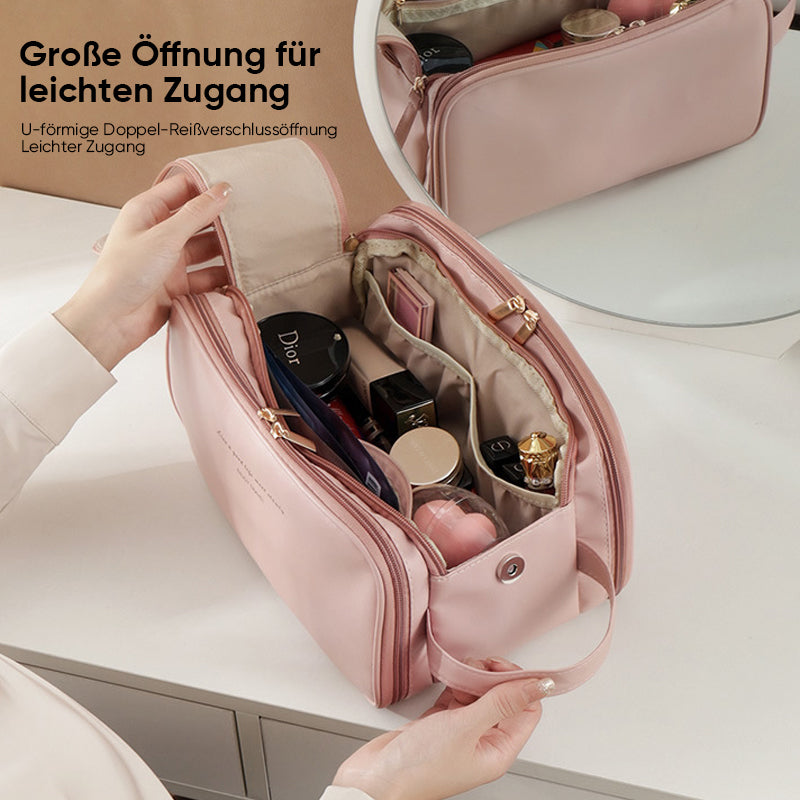 Portable cosmetics bag with large capacity | Bowlift