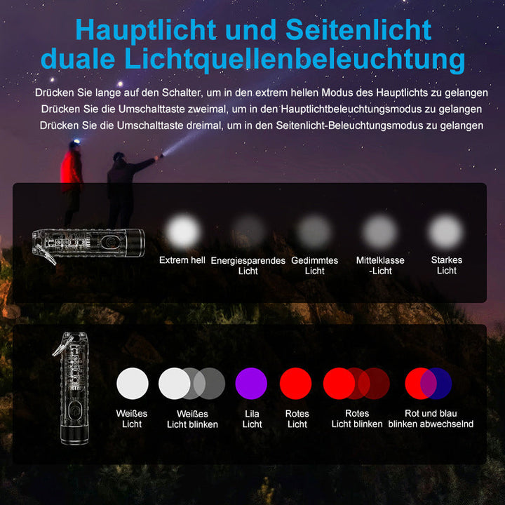 BowLift | Mini flashlight with keychain