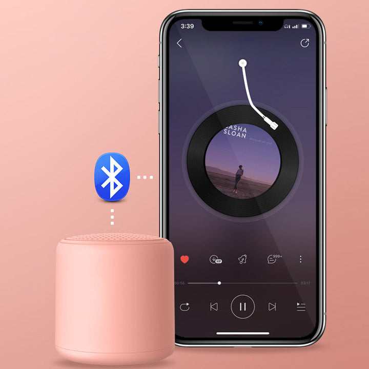 BowLift | Portable Bluetooth Speaker in Macaroon Color
