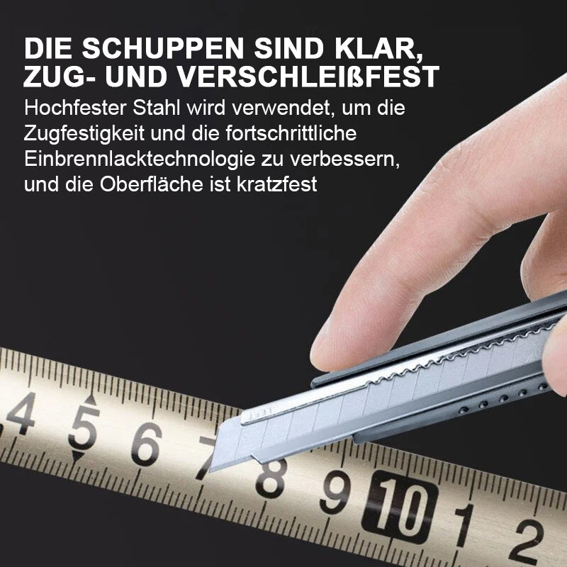 Stainless steel telescopic tape measure with corrosion protection | Bowlift