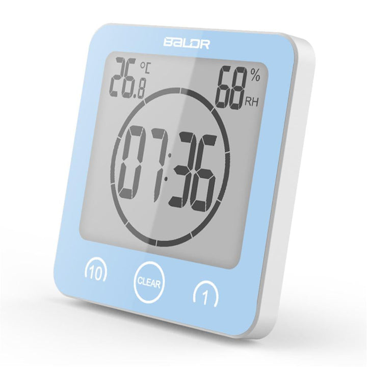 Waterproof Shower Clock - Always on time, even in the bathroom! | Bowlift