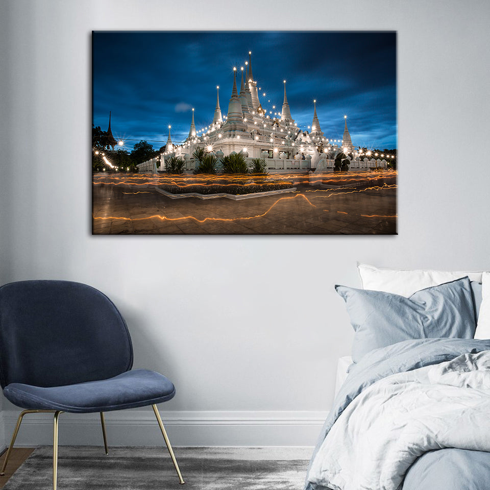 Shining Palace - Canvas Wall Art Painting | Bowlift