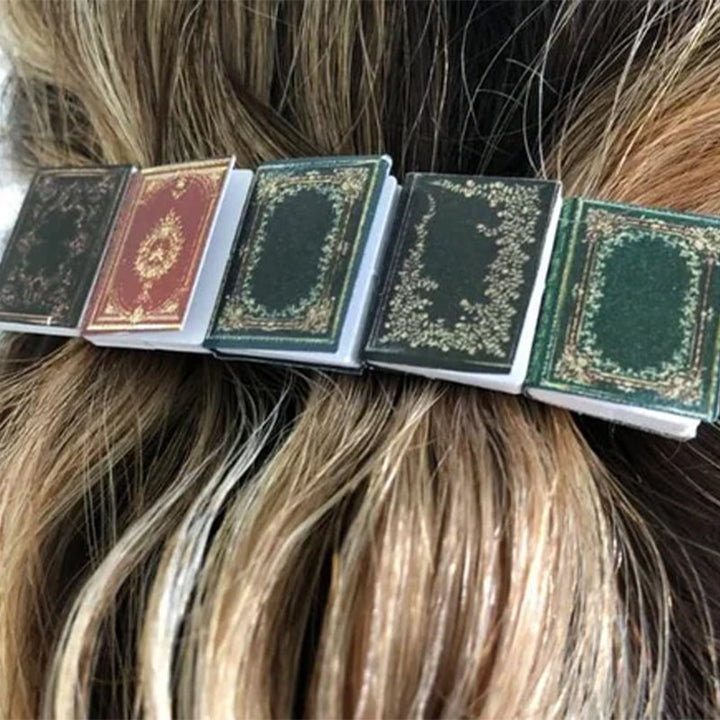 BowLift | Miniature Book Hairpin Barrette
