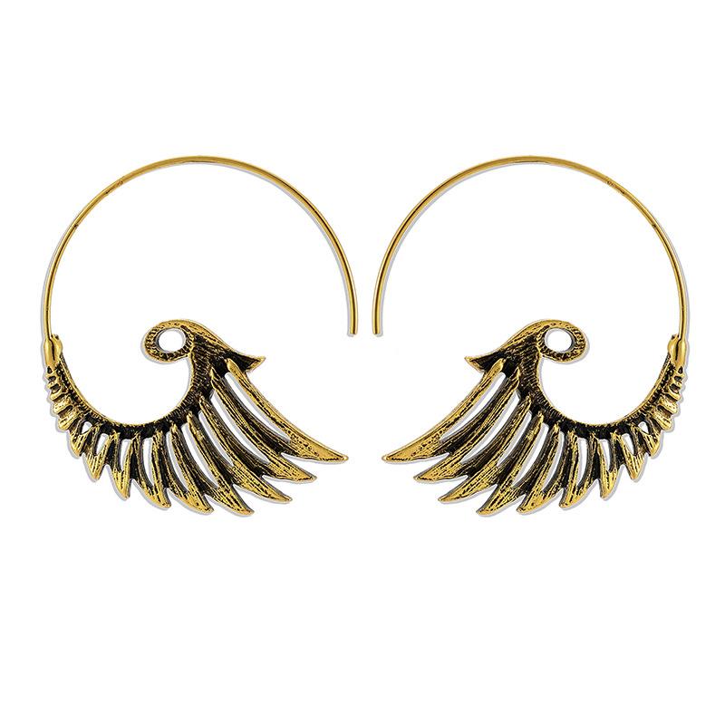 BowLift | Vintage Peacock Tassel Earrings