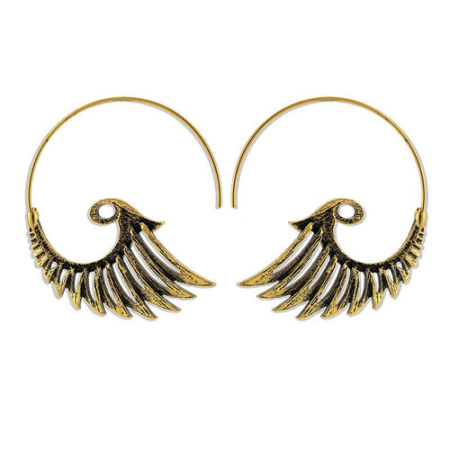 BowLift | Vintage Peacock Tassel Earrings