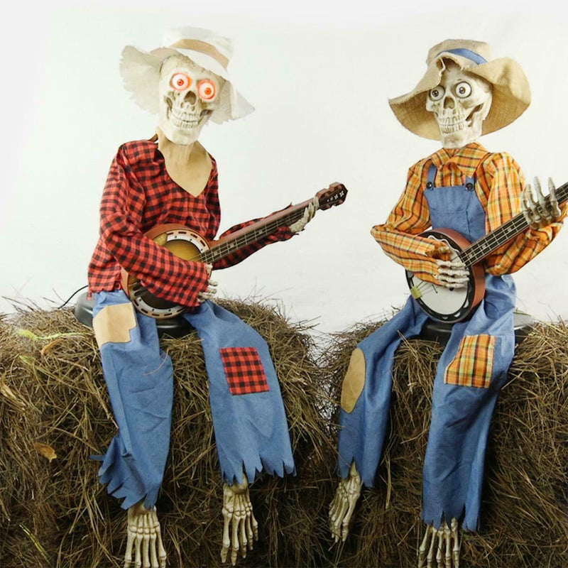 Animated Duel Banjo Skeletons S DrôLes | Bowlift
