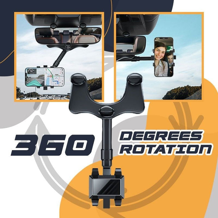 BowLift | Rotatable & Retractable Car Phone Holder