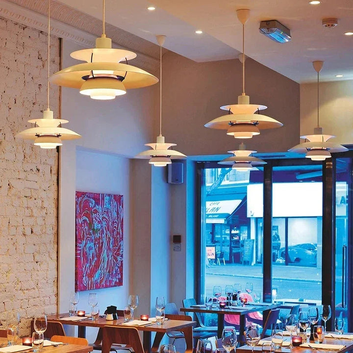 BowLift | Modern LED Ceiling Lamp Round – Dimmable & Durable – Stylish Lighting for Living Room, Dining Room & Office