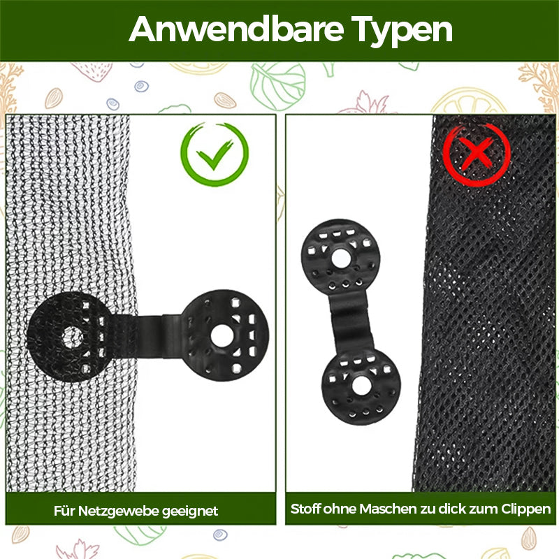 BowLift | PLASTIC CLIPS FOR PROTECTIVE CLOTH