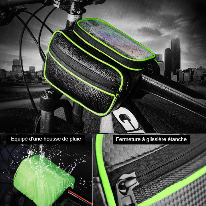 Mountain bike bag with waterproof touchscreen | Bowlift