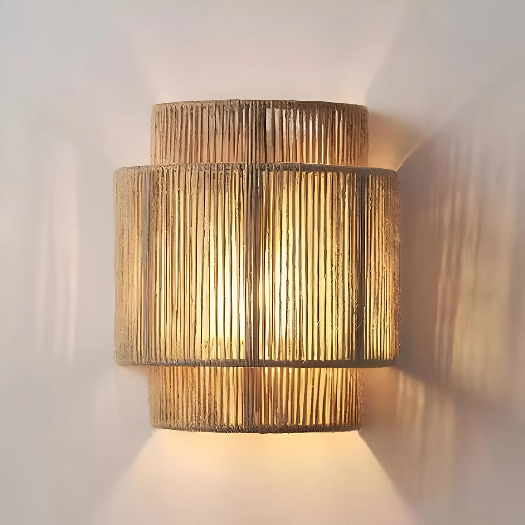 LumiRope – Natural Hemp Rope Wall Light