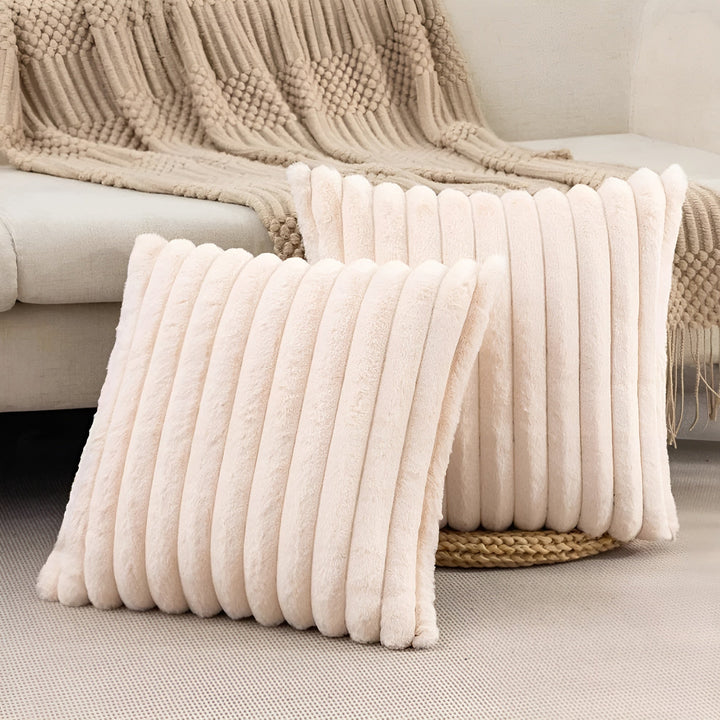 Soft decorative cushion cover – cozy and comfortaBowlifte | Ideal for sofa and bed | Bowlift